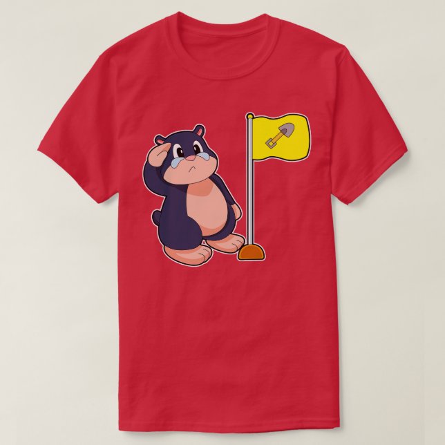 Mole Flagga T Shirt (Design framsida)