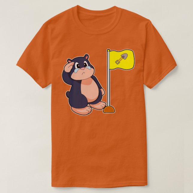 Mole Flagga T Shirt (Design framsida)