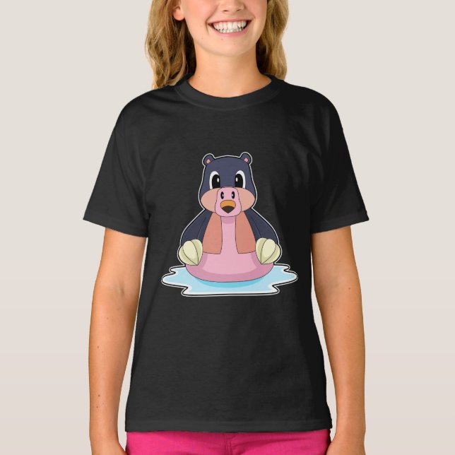 Mole Flamingo T Shirt (Framsida)