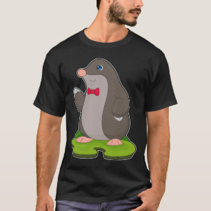 Mole gentleman Bow tie T Shirt