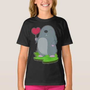 Mole Heart Balloon T Shirt