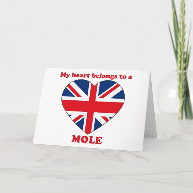 Mole Helgkort (Framsida)