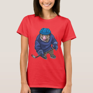 Mole Ice hockey Ice hockey stick T Shirt