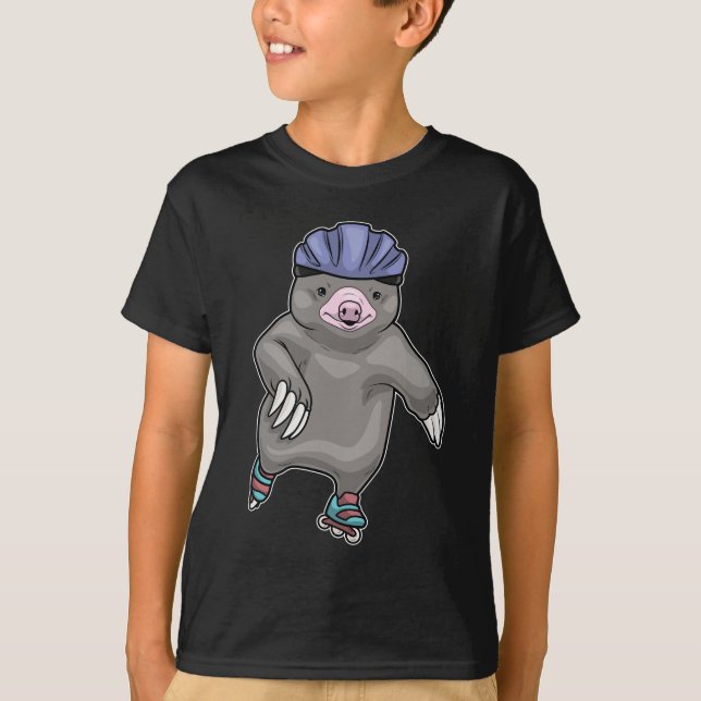 Mole Inline skating Rullskridskor T Shirt (Framsida)