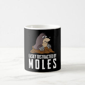 Mole Joke Saying Moles Kaffemugg