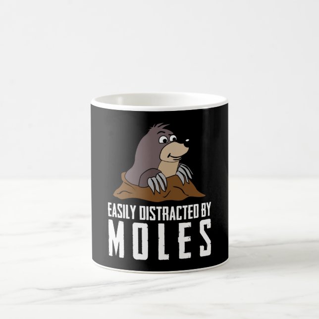 Mole Joke Saying Moles Kaffemugg (Center)