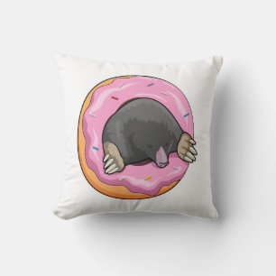 Mole med Donut Kudde