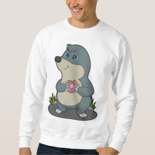 Mole med Donut Lång Ärmad Tröja