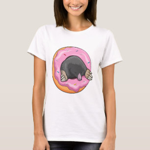 Mole med Donut T Shirt