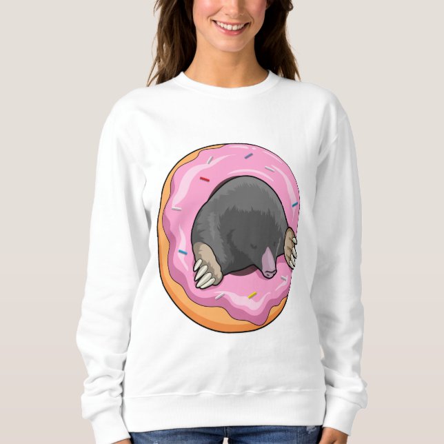 Mole med Donut T Shirt (Framsida)
