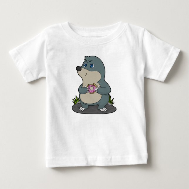 Mole med Donut T Shirt (Framsida)