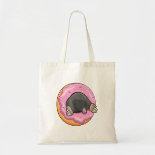 Mole med Donut Tygkasse