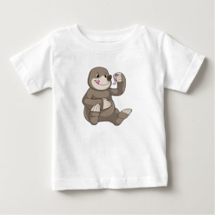Mole med Earthworm T Shirt