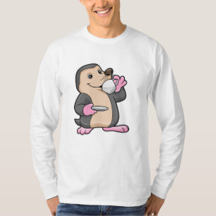 Mole med Kopp i kaffe och aucer T Shirt