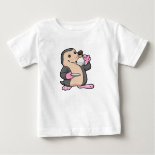 Mole med Kopp i kaffe och aucer T Shirt