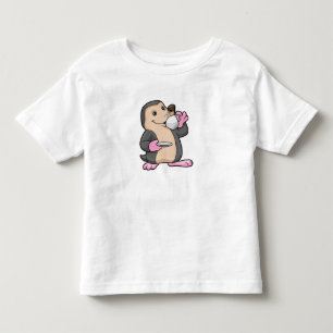 Mole med Kopp i kaffe och aucer T Shirt