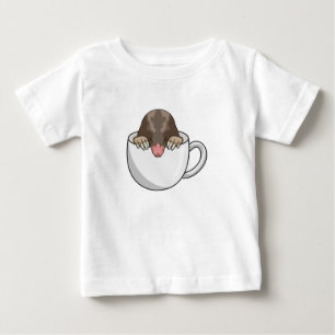 Mole med Kopp i kaffe T Shirt