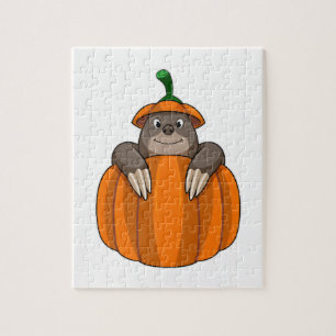 Mole med Pumpkin Pussel