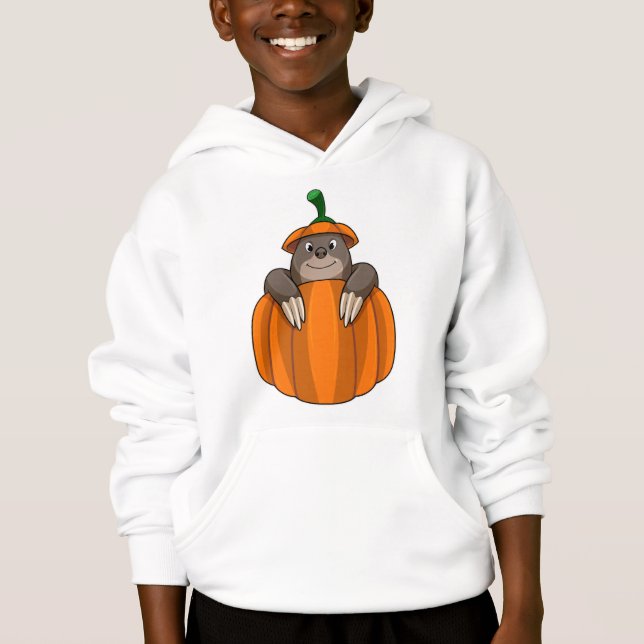 Mole med Pumpkin T Shirt (Framsida)