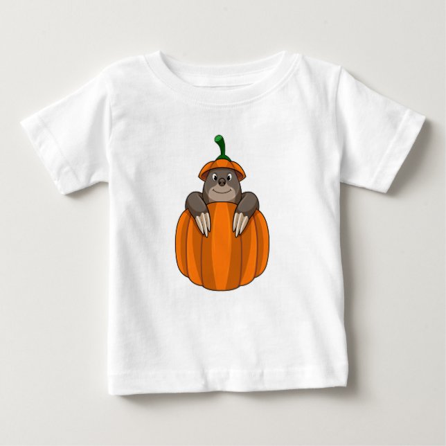 Mole med Pumpkin T Shirt (Framsida)