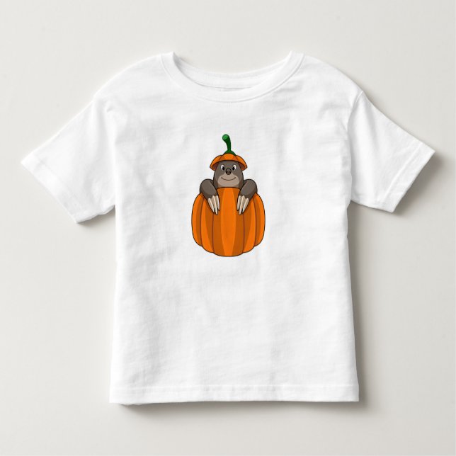 Mole med Pumpkin T Shirt (Framsida)