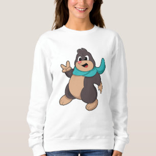 Mole med Scarf T Shirt