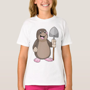 Mole med Shovel T Shirt
