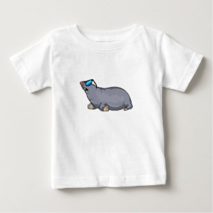 Mole med solglasögon t shirt