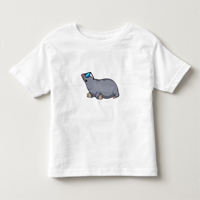 Mole med solglasögon t shirt (Framsida)
