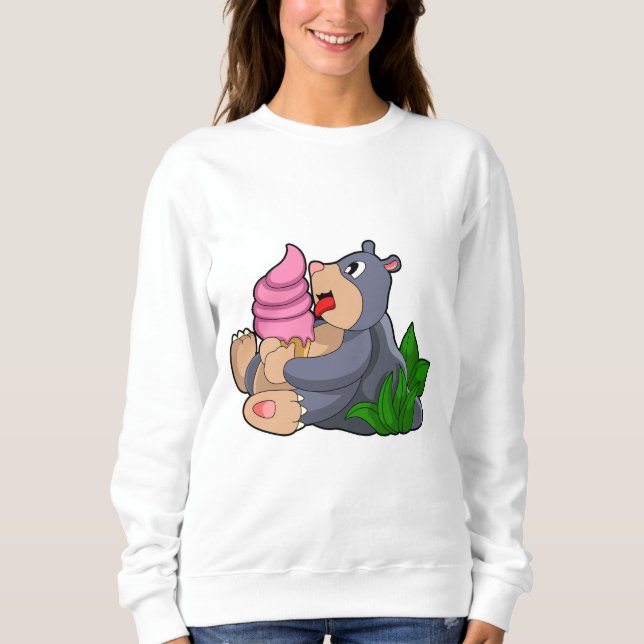 Mole med Waffle glass T Shirt (Framsida)