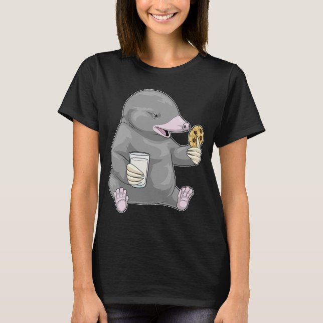 Mole Mjölk Cookie T Shirt (Framsida)