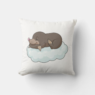 Mole på moln kudde