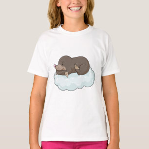 Mole på moln t shirt