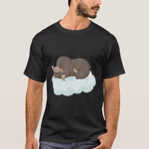 Mole på moln t shirt