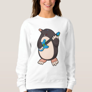 Mole på Music med Guitar T Shirt