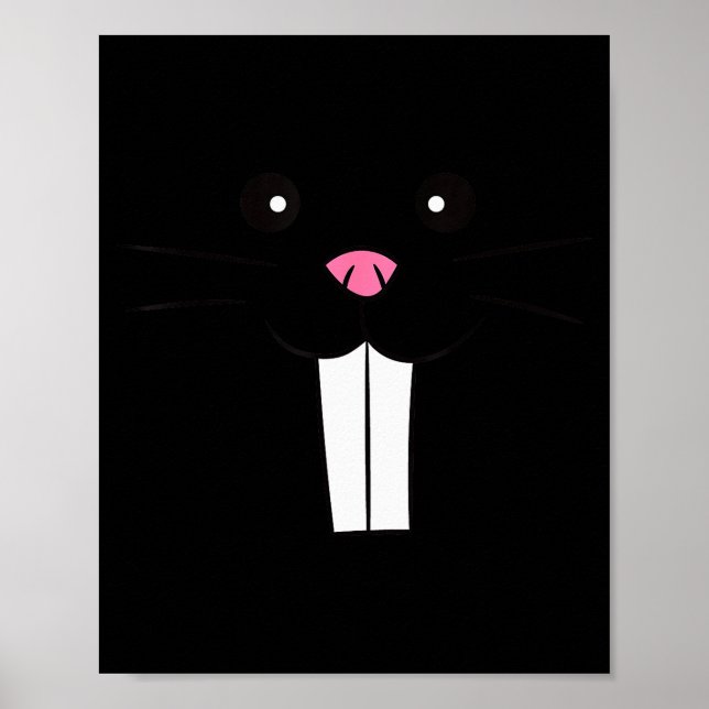 Mole Rat Costume Mole Disguise Funny Mole  Poster (Framsidan)