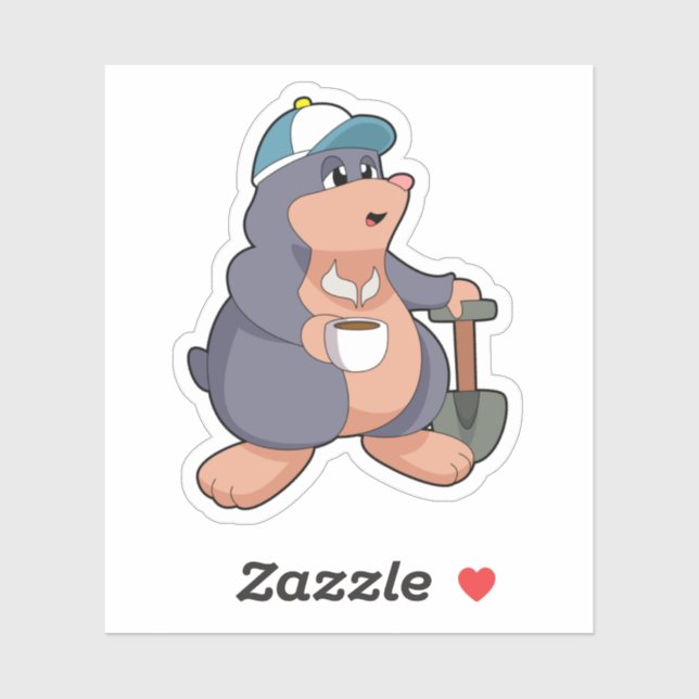 Mole Shovel Klistermärken (Ark)