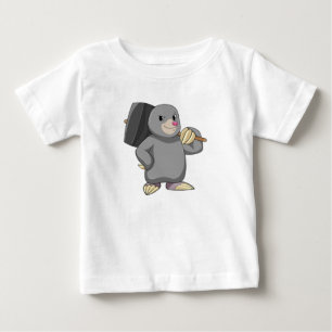 Mole som Handyman med Hammer T Shirt