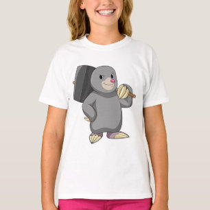 Mole som Handyman med Hammer T Shirt