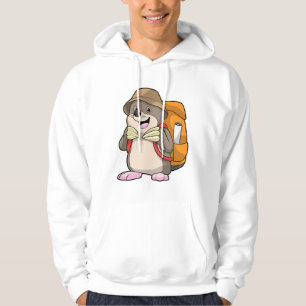 Mole som Hiker med resgods Hoodie
