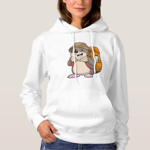 Mole som Hiker med resgods T Shirt