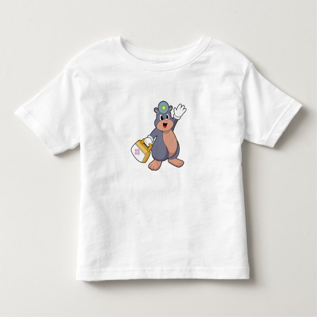Mole som sjuksköterska med första hjälpen kit.PNG T Shirt (Framsida)