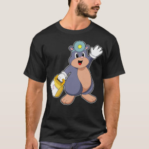 Mole som sjuksköterska med första hjälpen-sats t shirt