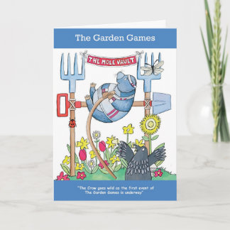 Mole Vault Birthday Card Kort