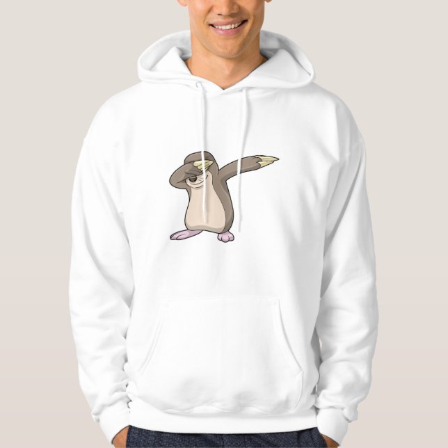 Mole vid Hip hop Dance Dab Hoodie (Framsida)