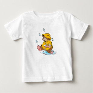 Mole vid Rain med Raindros T Shirt