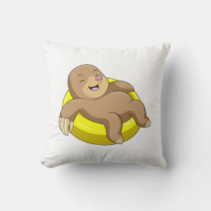 Mole vid simning med livboj kudde