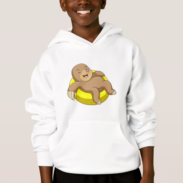 Mole vid simning med livboj t shirt (Framsida)