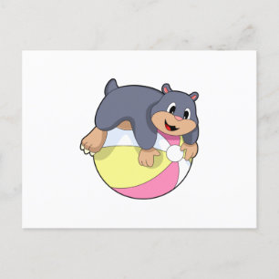 Mole with Water polo.PNG Vykort