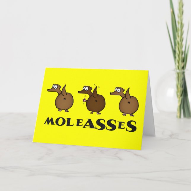 Moleass Greeting Card Kort (Framsida)